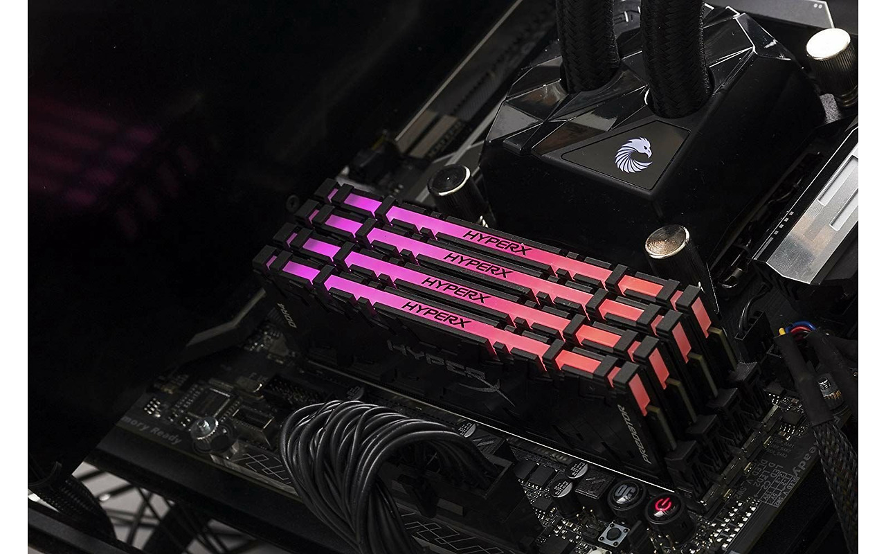 KIT RAM Kingston HyperX Predator RGB HX432C16PB3AK2/32 / 2x16Gb / DDR4 / 3200 / CL16 / 1.35V / RGB