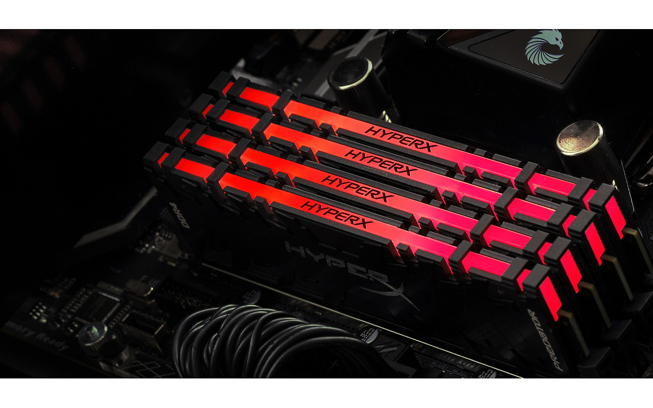 KIT RAM Kingston HyperX Predator RGB HX430C15PB3AK2/32 / 2x16GB / DDR4 / 3000 / PC24000 / CL15 / 1.35V / RGB