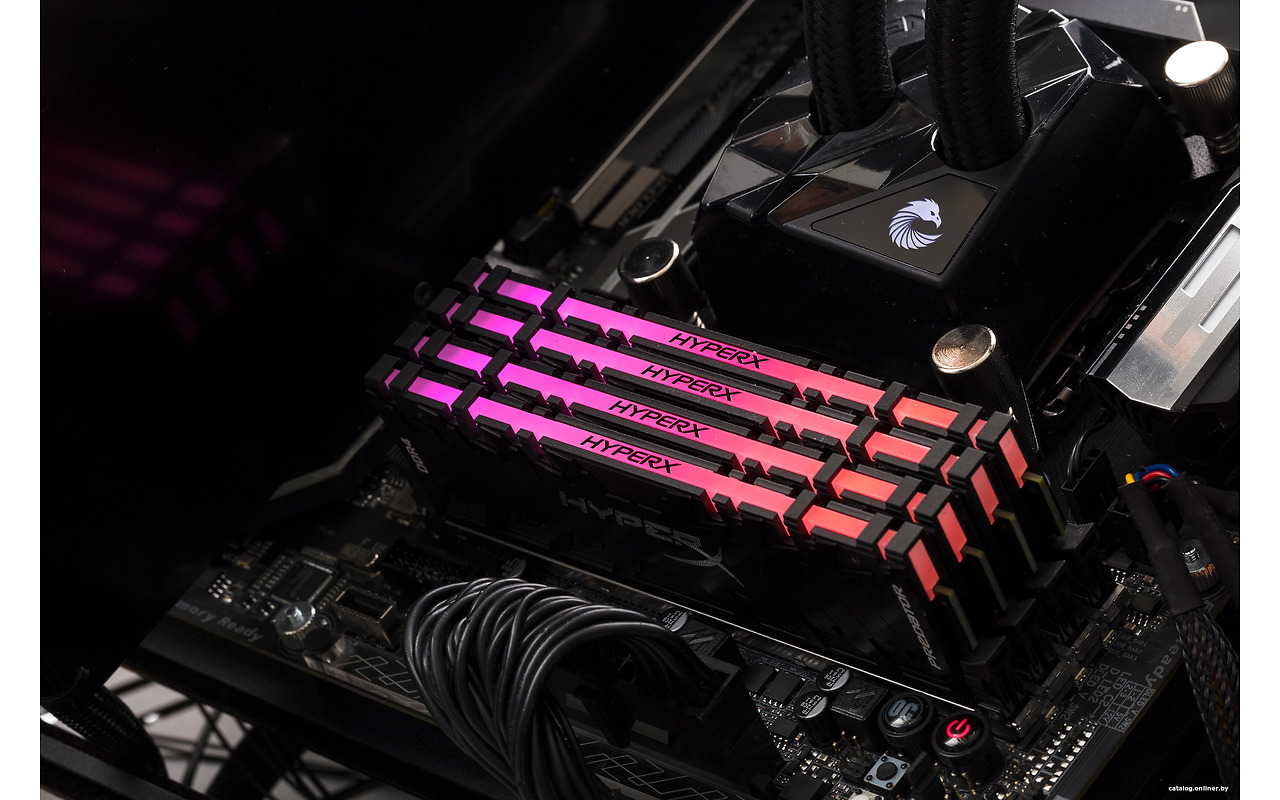 KIT RAM Kingston HyperX Predator RGB HX430C15PB3AK2/16 / 2x8GB / DDR4 / 3000 / PC24000 / CL15 / 1.35V / RGB