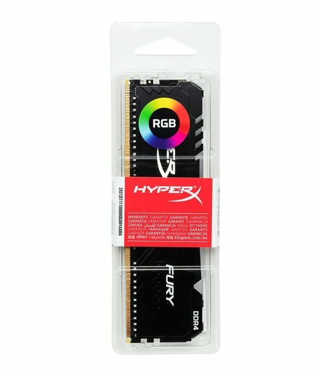 Kingston HyperX FURY RGB HX424C15FB3A/16 16GB DDR4 2400 / RGB