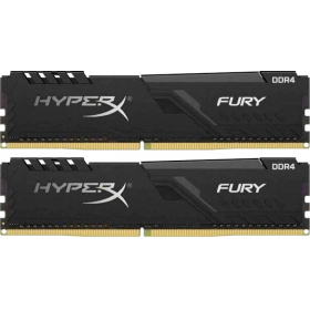 Kingston HyperX FURY HX426C16FB3K2/8 / 2x4GB / DDR4 / 2666 / PC21300 / CL16 / 1.2V / Black