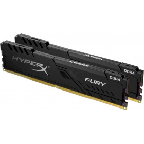 Kingston HyperX FURY HX426C16FB3K2/8 / 2x4GB / DDR4 / 2666 / PC21300 / CL16 / 1.2V / Black