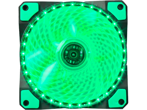 MARVO FN-11 Case Fan 120x120x25mm Green