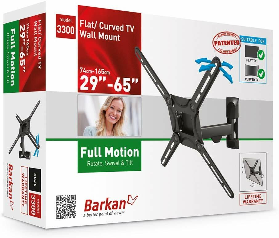 Barkan 3300 29"-65" Full Motion / Black