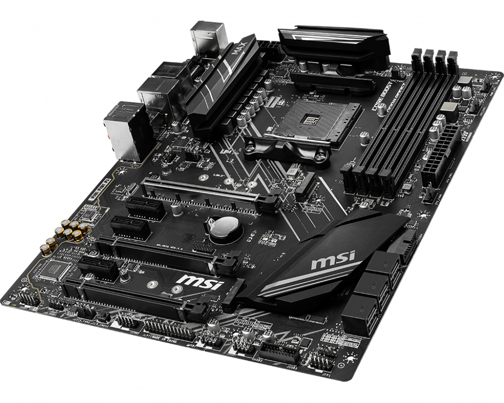 MSI X470 GAMING PLUS MAX / ATX / Socket AM4 / AMD X470 / Dual 4xDDR4-4133