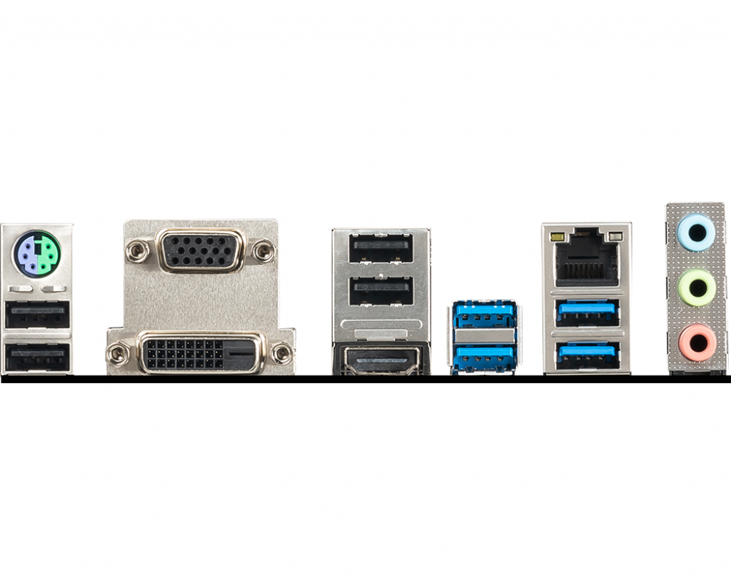 MSI B450M PRO-VDH MAX / mATX / Socket AM4 / AMD B450 / Dual 4xDDR4-3866