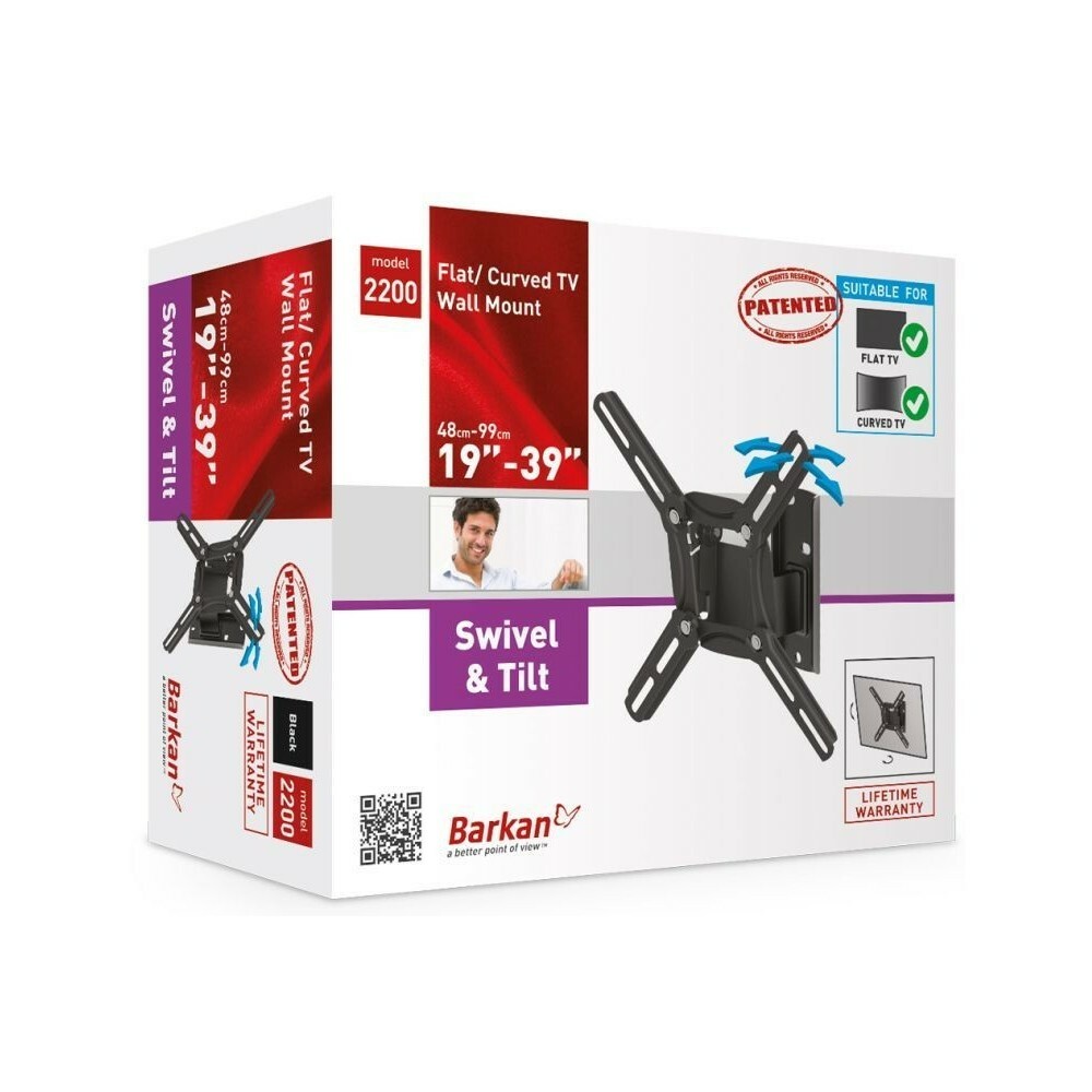 Barkan 2200 13" - 39" Swivel / Black