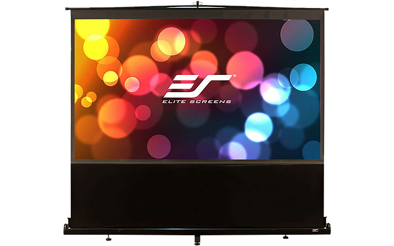 Elite Screens 120" F120NWH ez Cinema Series Telescoping Pull Up / Black