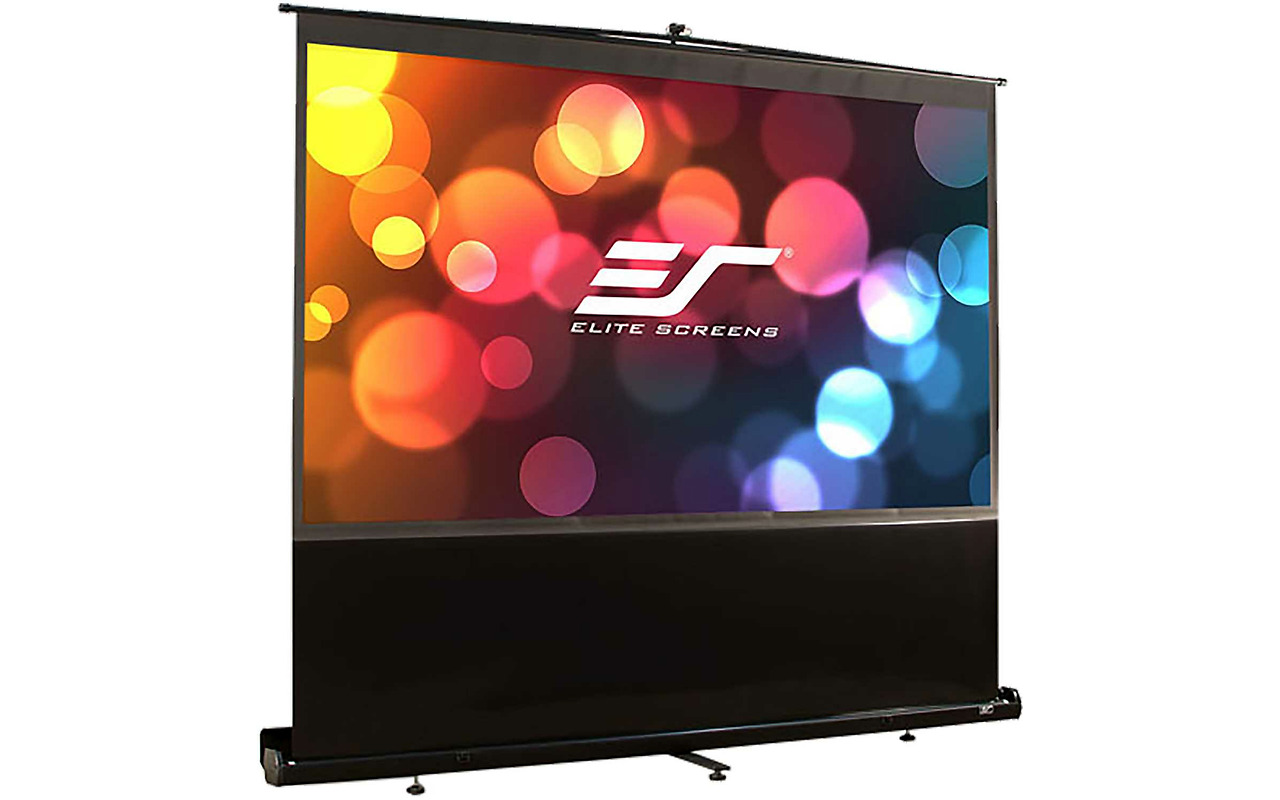 Elite Screens 120" F120NWH ez Cinema Series Telescoping Pull Up / Black