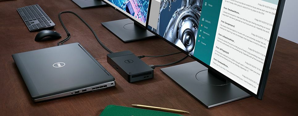 Dell Performance Dock WD19DC 240W / 210-ARJE / Black