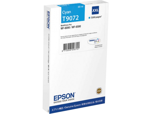Ink Cartridge Epson T907 XXL for WF-6xxx / Cyan
