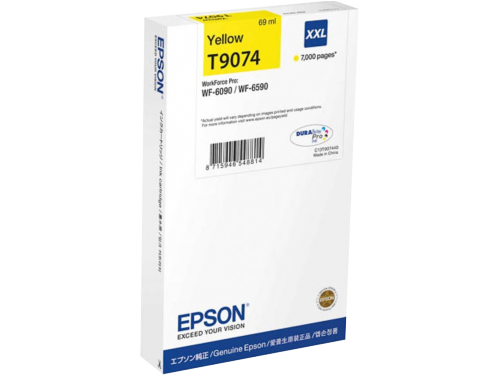 Ink Cartridge Epson T907 XXL for WF-6xxx / Yellow
