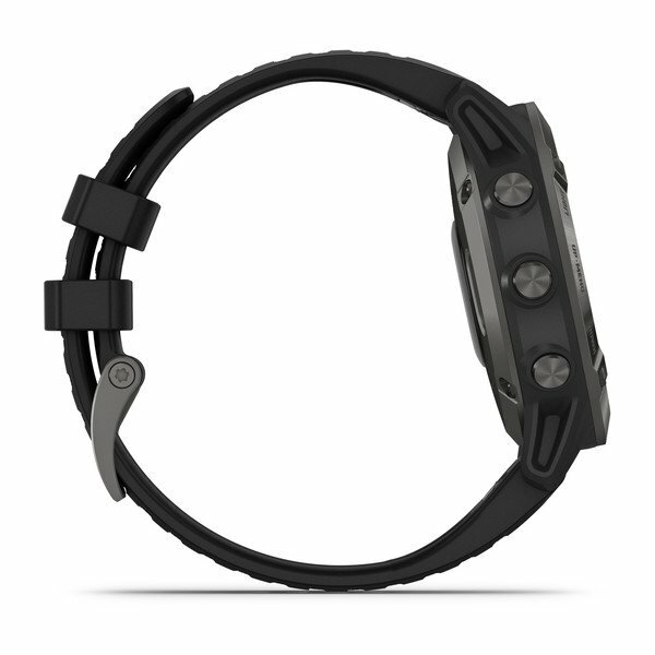GARMIN fenix 6 Pro Sapphire Carbon Gray DLC with Black Band 010-02158-11 / Grey