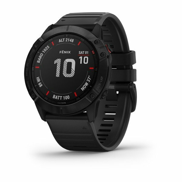 GARMIN fenix 6X Pro Sapphire with Black Band 010-02157-01 / Black