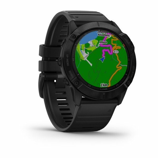 GARMIN fenix 6X Pro Sapphire with Black Band 010-02157-01 / Black