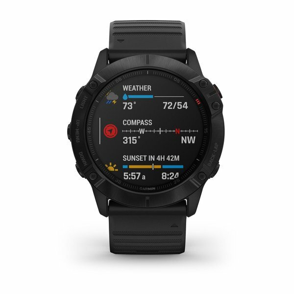 GARMIN fenix 6X Pro Sapphire with Black Band 010-02157-01 / Black