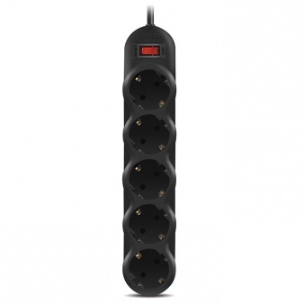 Surge Protector Sven SF-05L 5 Sockets 1m / Black