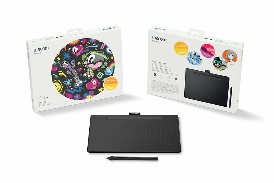 Wacom Intuos S CTL-6100WLK-N / Black