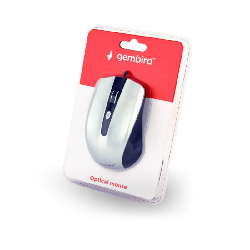 Mouse Gembird MUS-4B-01 / Silver