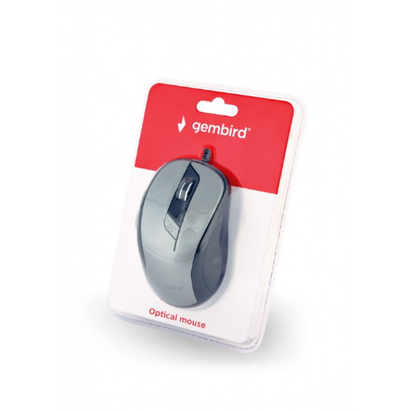 Gembird MUS-6B-01 Optical Mouse / Grey