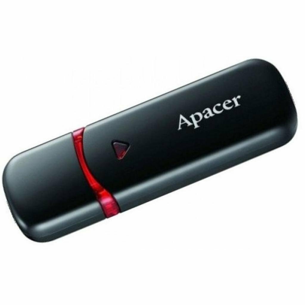 Apacer AH333 32GB USB2.0 Flash Drive AP32GAH333 / Black