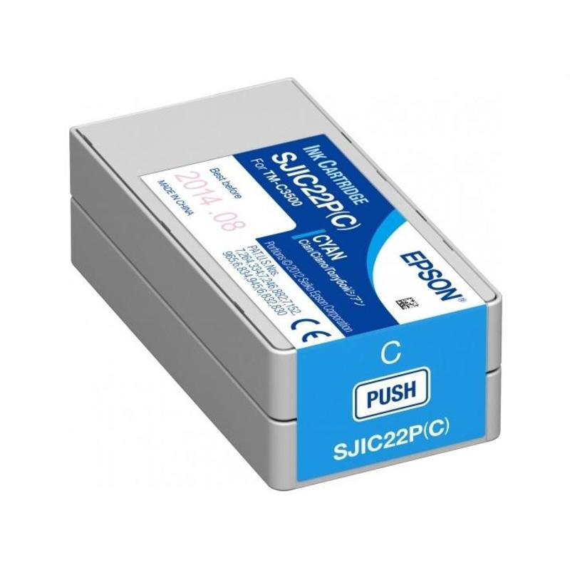 Ink Cartridge Epson SJIC22P for TM-C3500 /
