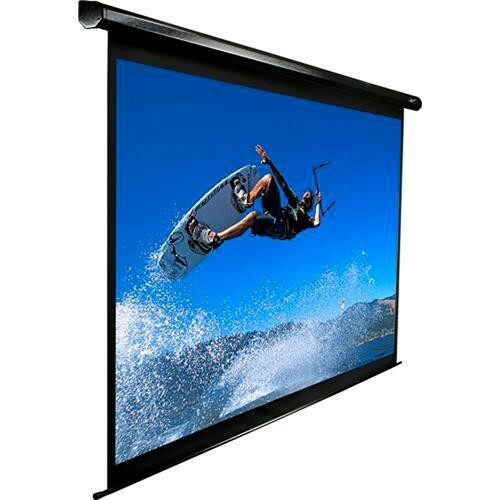 Elite Screens 135" 299x168cm VMAX2 Series Electric Screen with IR/Low Voltage 3-way wall box VMAX135UWH2 /