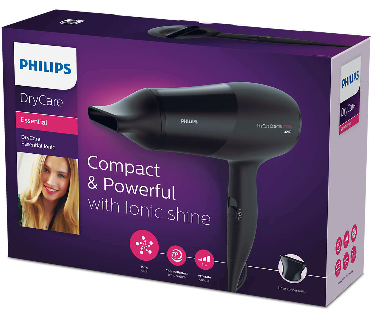 Philips BHD030/00 / Black