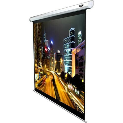 Elite Screens 99" 178x178cm VMAX2 Series Electric Screen with IR/Low Voltage 3-way wall box VMAX99XWS2 / White