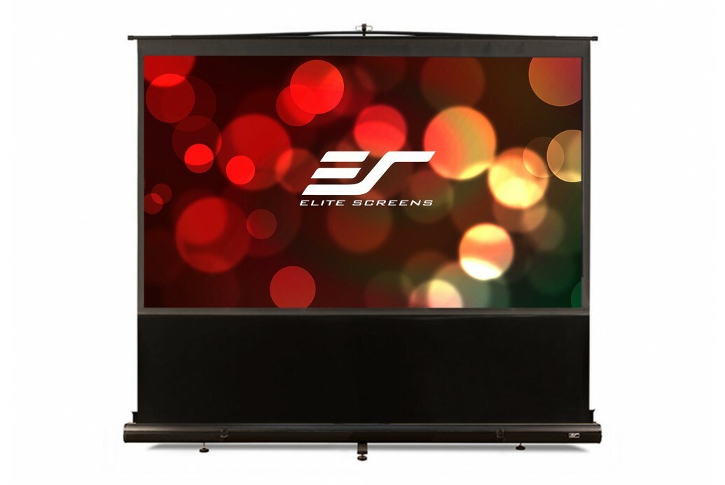 Elite Screens 100" 222x125cm ez Cinema Series Telescoping Pull Up Series F100NWH / Black