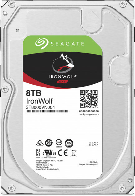 Seagate IronWolf NAS ST8000VN004 3.5" HDD 8.0TB /