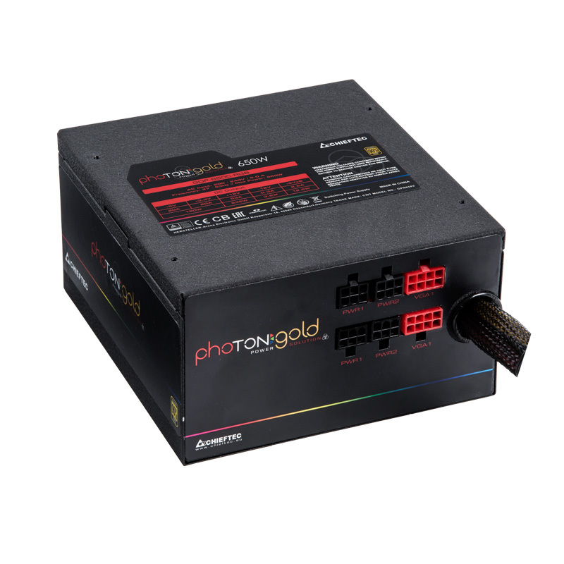 Chieftec PHOTON GOLD GDP-650C-RGB ATX 650W