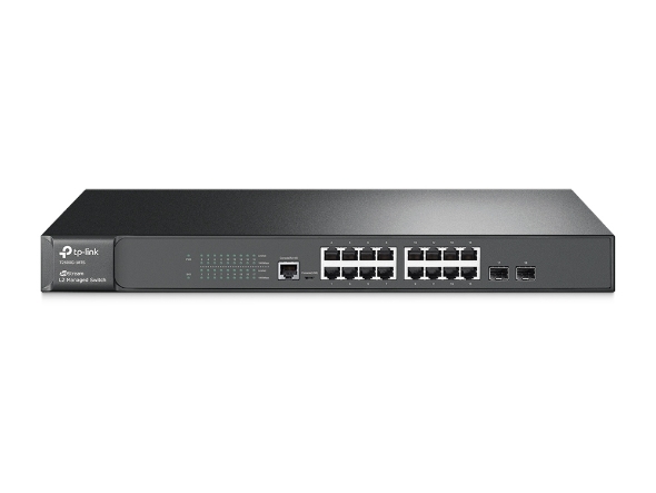 TP-LINK T2600G-18TS Pure-Gigabit L2 Managed Switch 16-port