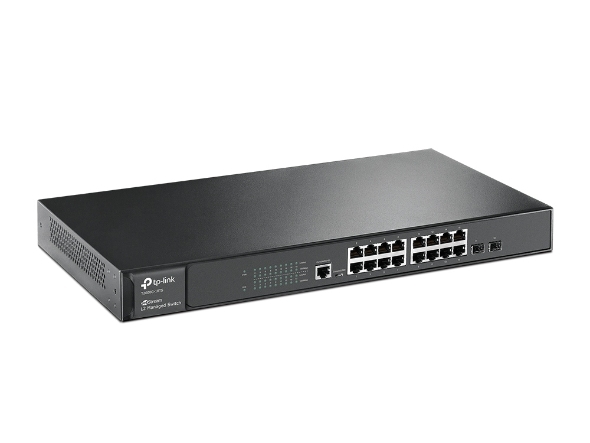 TP-LINK T2600G-18TS Pure-Gigabit L2 Managed Switch 16-port