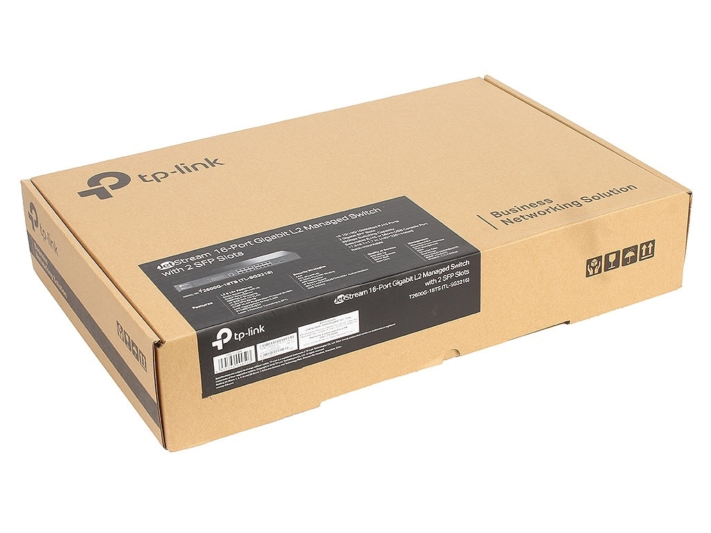 TP-LINK T2600G-18TS Pure-Gigabit L2 Managed Switch 16-port