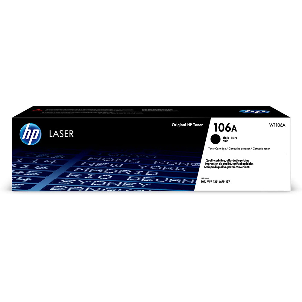 HP 106A Laser Cartridge Black