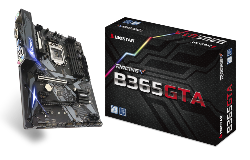 Biostar RACING B365GTA ATX Socket 1151 Intel B365  Dual 4xDDR4-2666