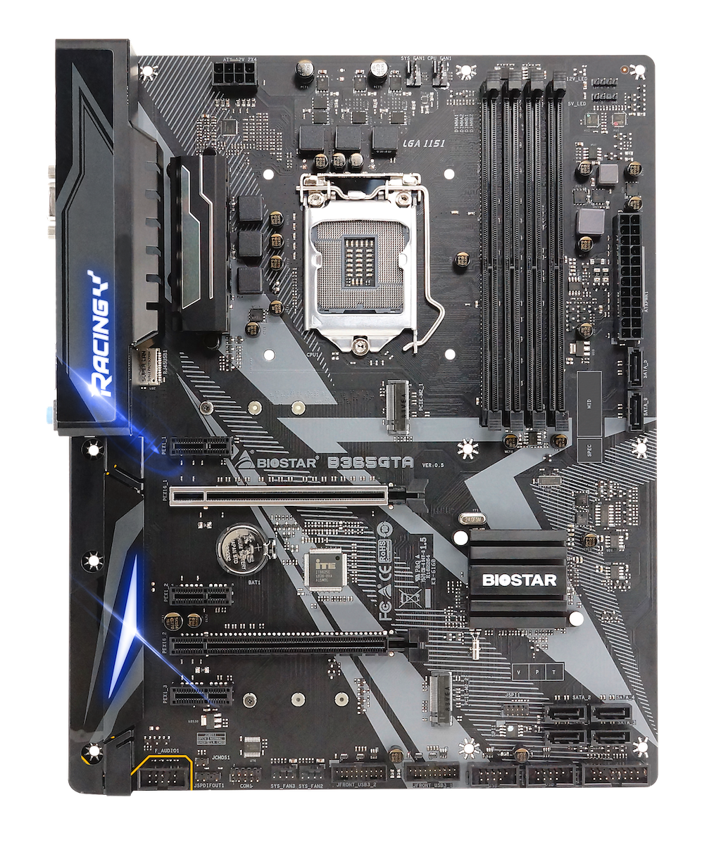 Biostar RACING B365GTA ATX Socket 1151 Intel B365  Dual 4xDDR4-2666