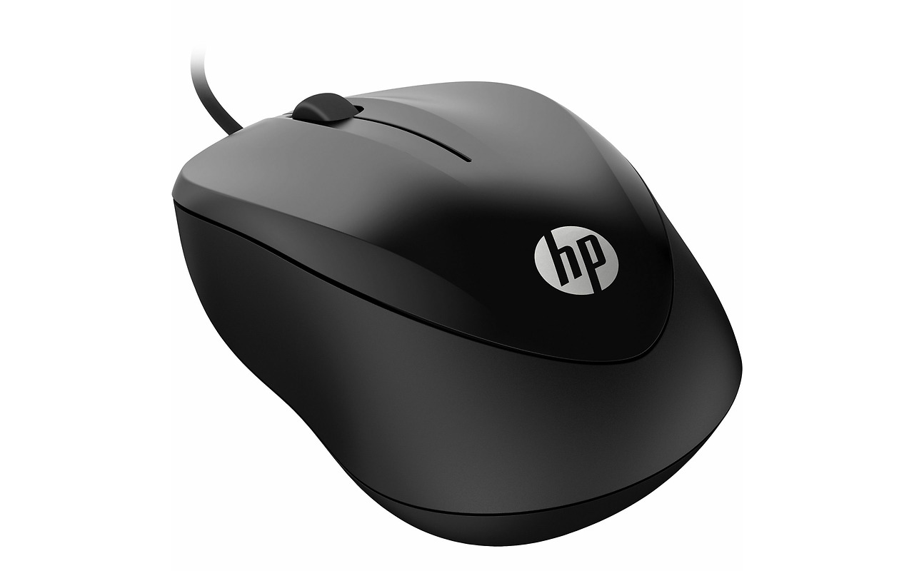 HP 1000 Wired Mouse 4QM14AA / Black
