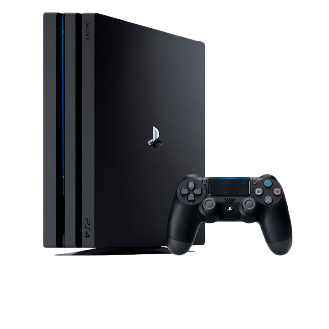 Sony PlayStation 4 PRO / 1.0TB / 1x Gamepad Dualshock 4 / Black