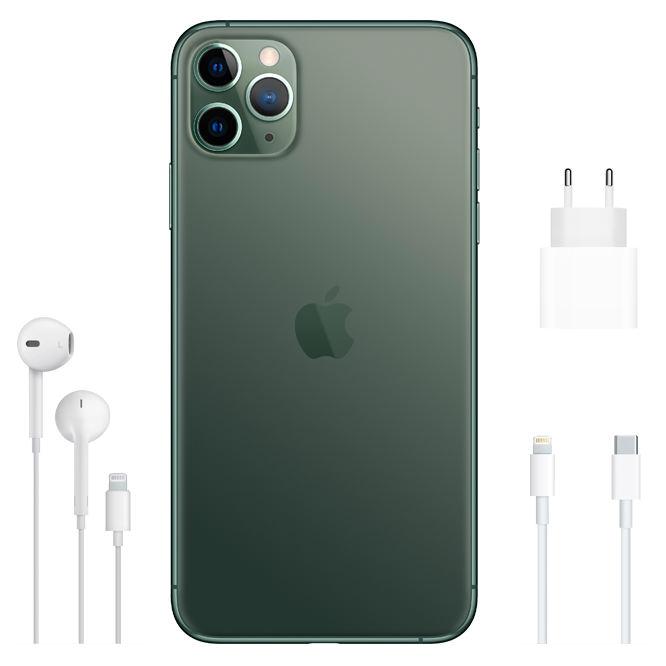 Apple iPhone 11 Pro Max / 6.5'' OLED 1242x2688 / A13 Bionic / 4Gb / 256Gb / 3969mAh / DUALSIM / Green