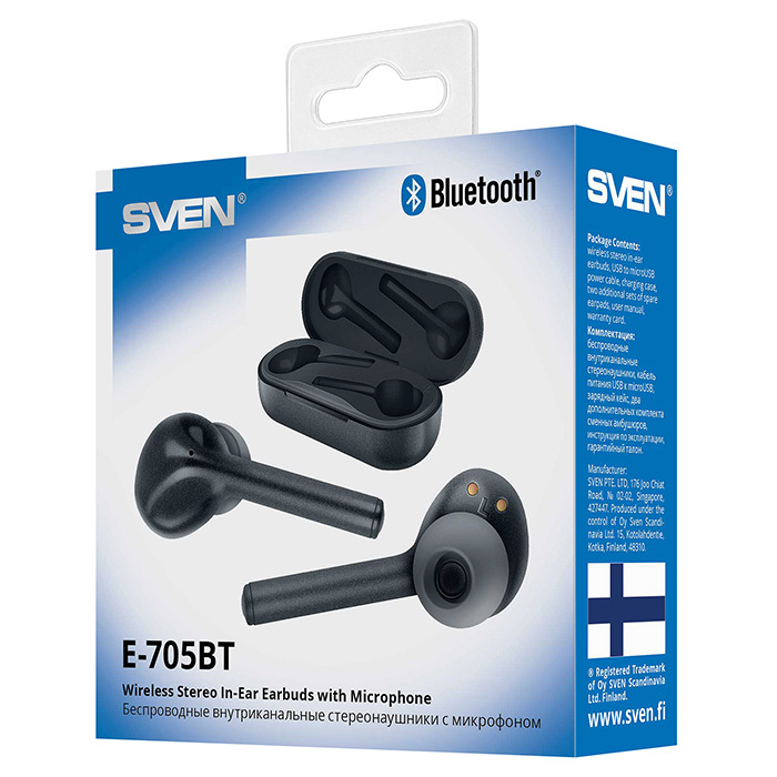 Sven E-705BT True Wireless / Black