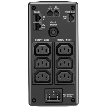 APC Back-UPS Pro 900VA / 540W / BR900MI / Black