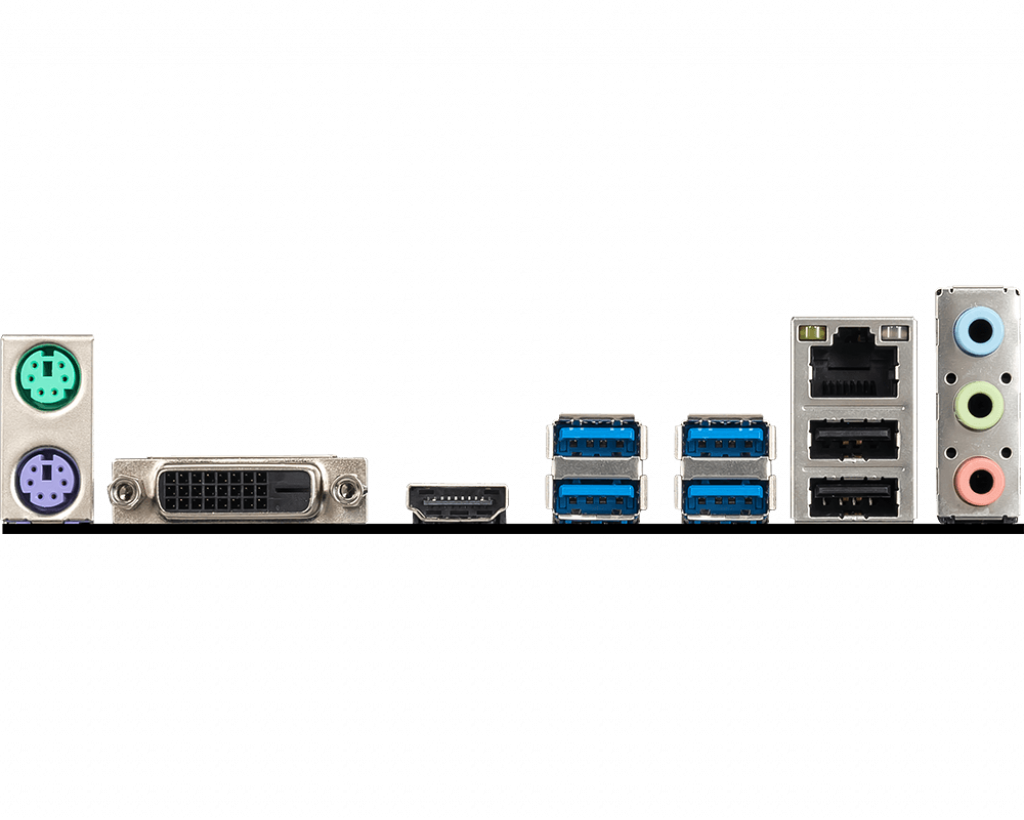 MSI A320M-A PRO Socket AM4 AMD A320 Dual 2xDDR4-3200 mATX