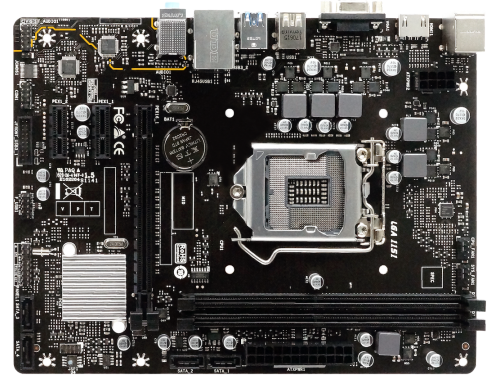 Biostar H310MHP Socket 1151 Intel H310 Dual 2xDDR4-2666 mATX