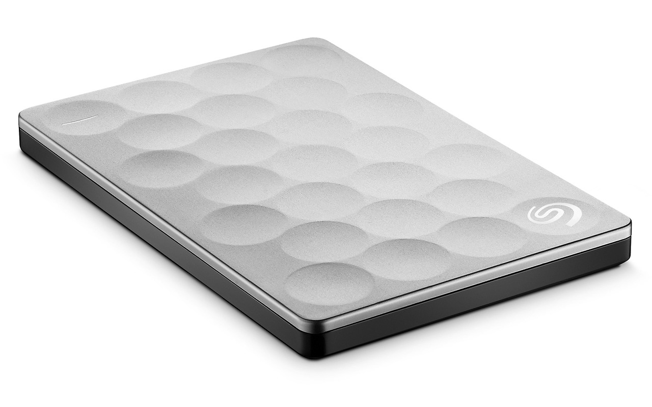 Seagate STEH10002 2.5" 1.0TB External HDD Backup Plus Ultra Silm Portable / Silver