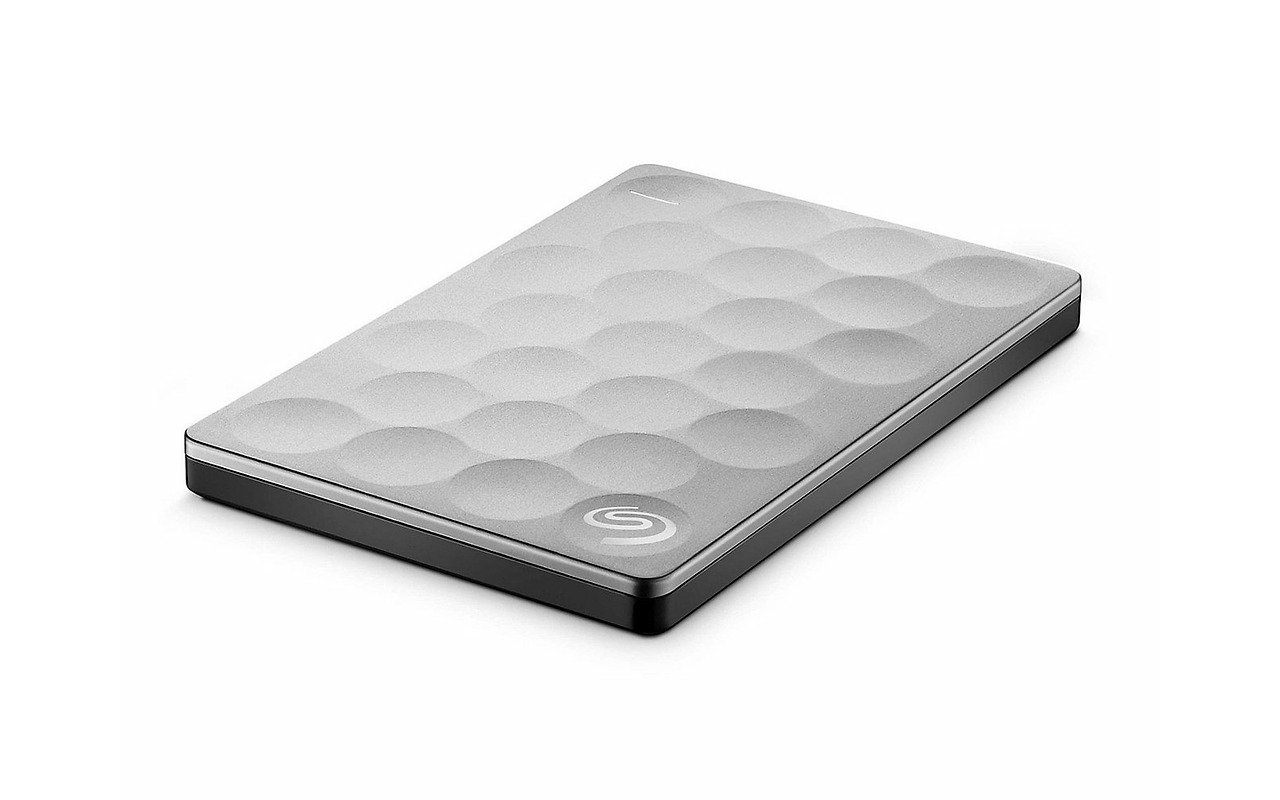 Seagate STEH10002 2.5" 1.0TB External HDD Backup Plus Ultra Silm Portable / Silver