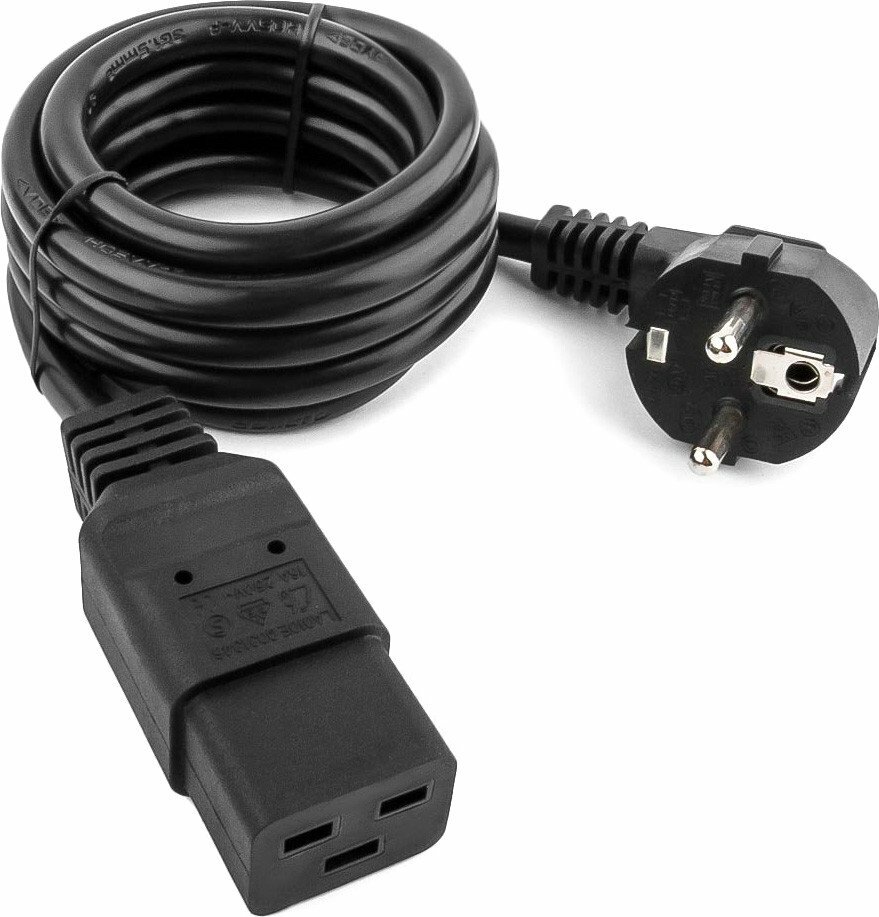 Gembird PC-186-C19 \ 1.8 m Black