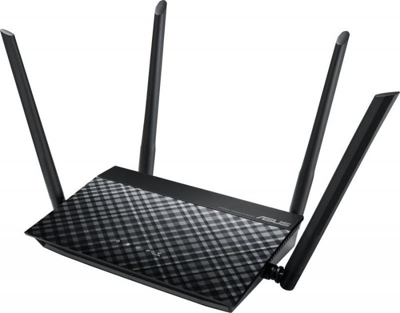 ASUS RT-N19 High-Speed N600 WiFi 3-in-1 Router / AP / Range Extender / Black