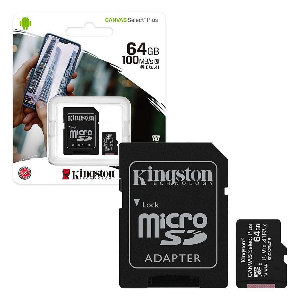 Kingston Canvas Select Plus SDCS2/64GB 64GB
